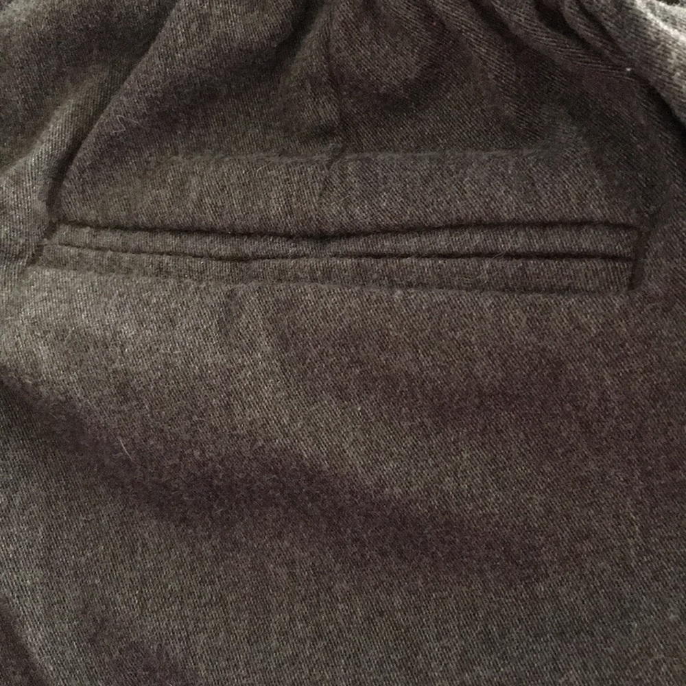 Motherhood Maternity Flared Dark Heather Brown Pants Small